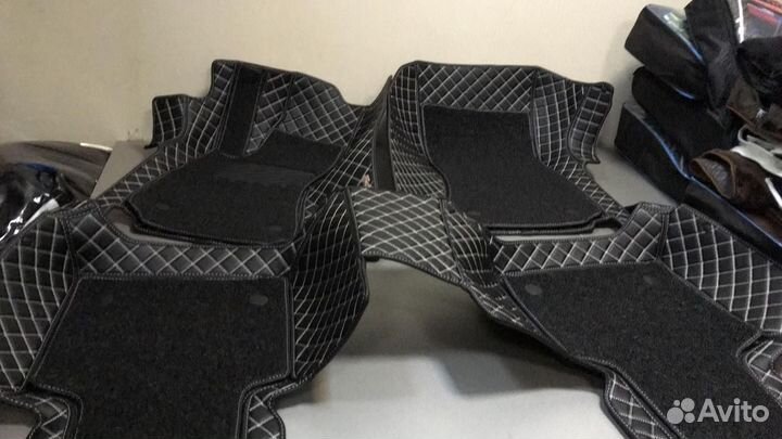 3D Коврики Infiniti Салон Багажник из Экокожи