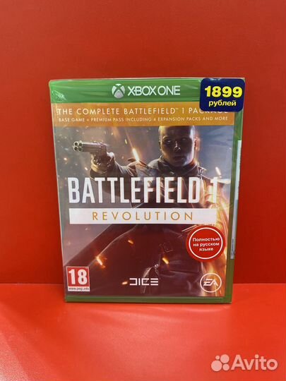 Battlefield 1 революция Xbox one
