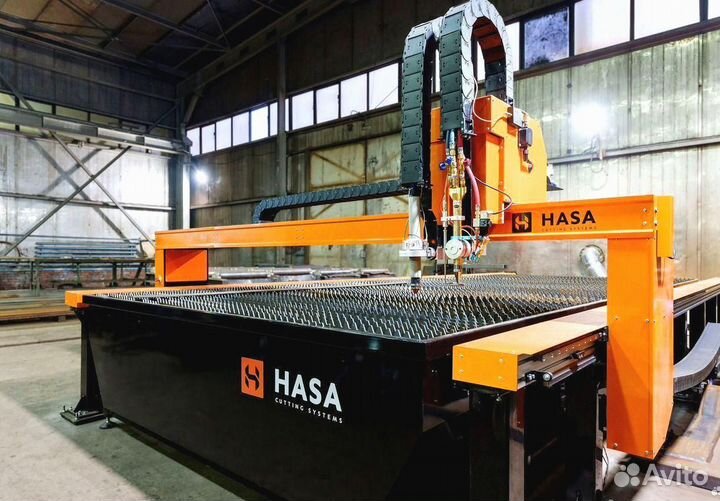 Плазменный станок с чпу по металлу hasa сs-3