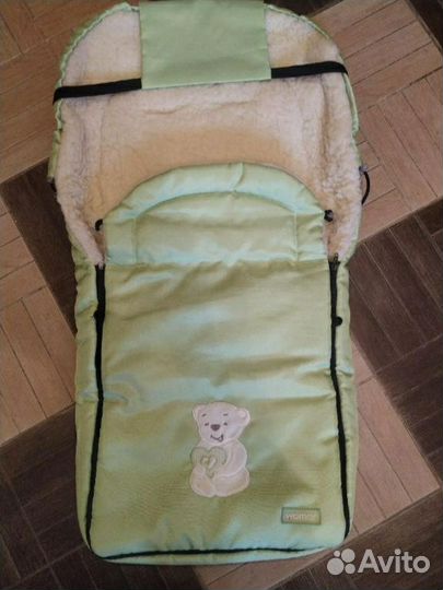 Меховой конверт для коляски Womar