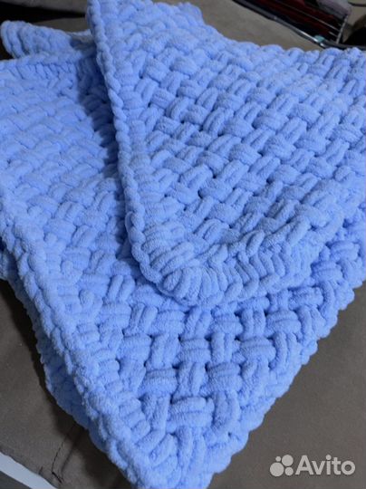 Плед детский плюшевый