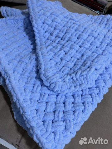 Плед детский плюшевый