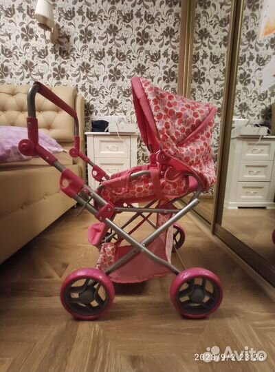 Коляска кукольная детская трансформер