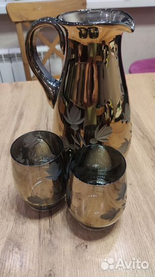 Кувшин и 2 стакана