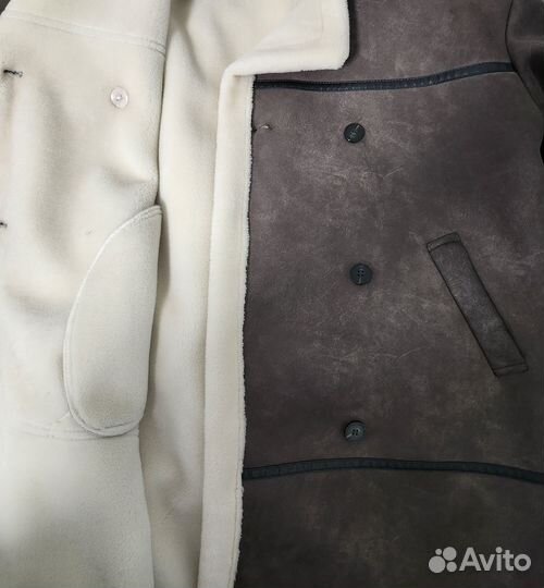 Дубленка женская зимняя 48 50