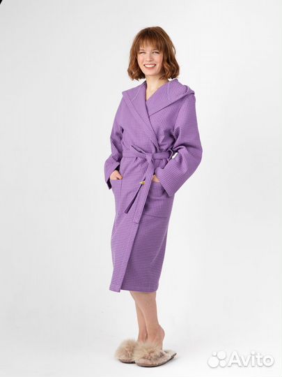 Новый Вафельный халат