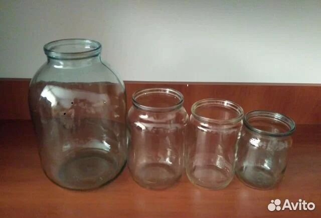 Банки стеклянные