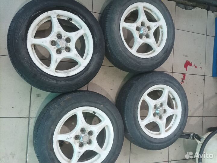 Литье диски r15 5x100 с резиной