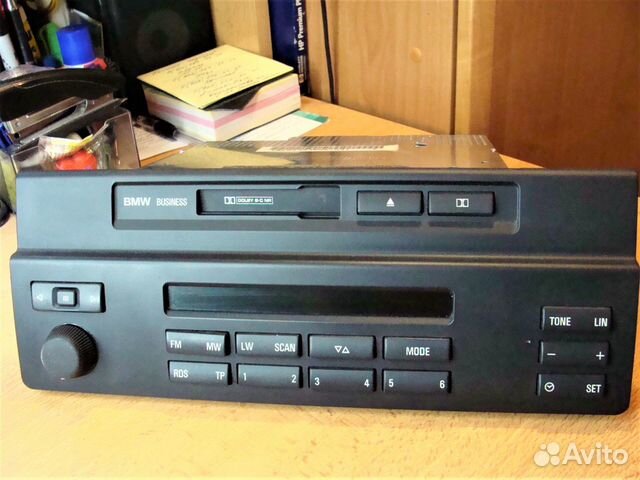 Оригинальная акустика и магнитола на BMW Е39