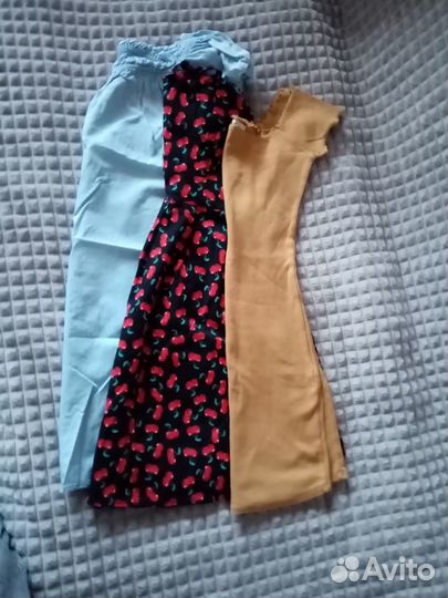 Пакет вещей на девочку 140-152 лето, весна