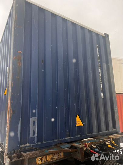 Морской контейнер 40 футов стандарт