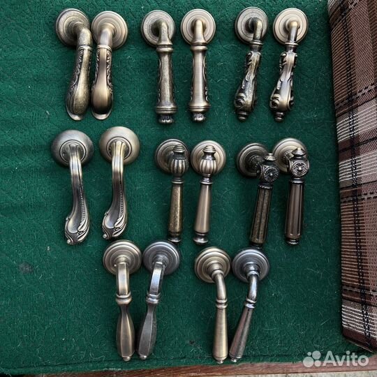 Винтажные дверные ручки