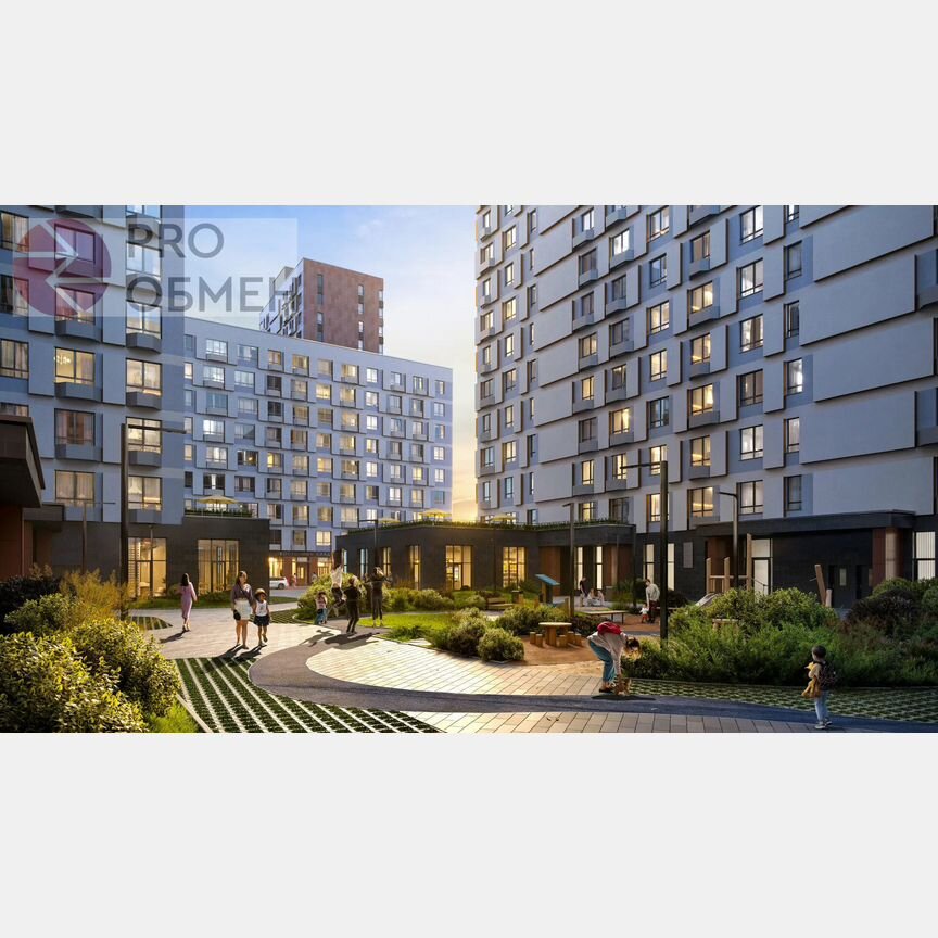 2-к. квартира, 39,1 м², 6/7 эт.