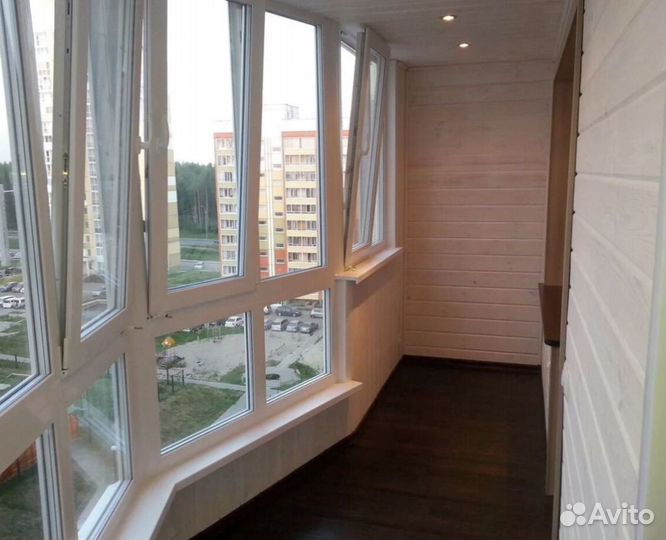 Остекление балконов