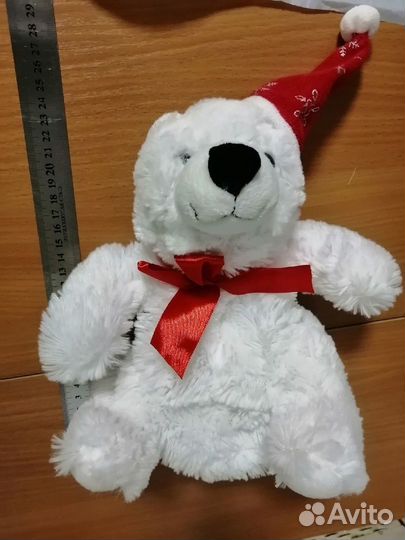 Новогодний мешок для конфет Мишка