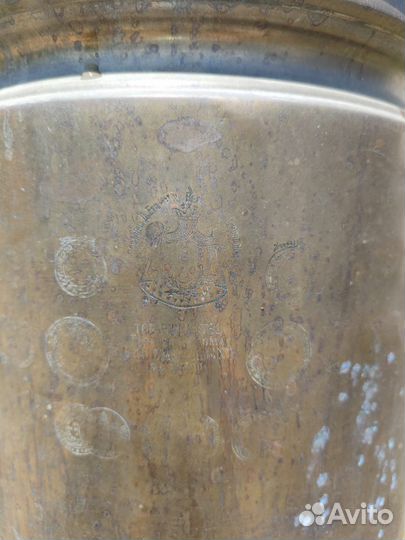 Самовар на дровах старинный