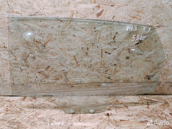 Стекло двери задней левой Kia Rio