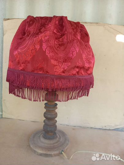 Лампа настольная винтажная под реставрацию