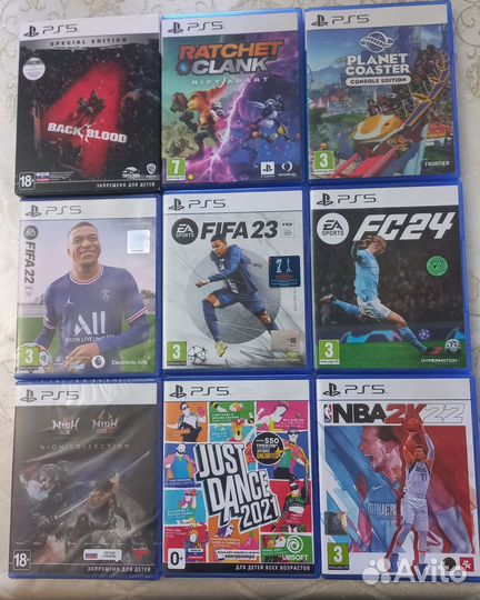 Игры/Диски для Ps5