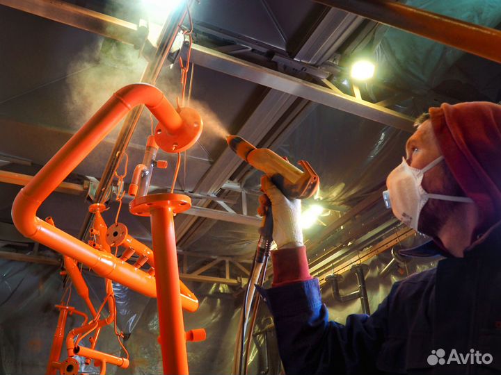 Порошковая покраска металлических изделий