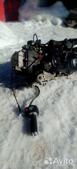 Двигатель от скутера 50 кубов. Самовывоз