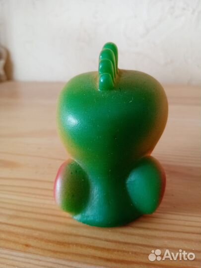 Попугай, попугайчик, какаду, советская резиновая и