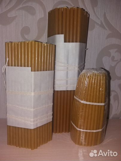 Восковые свечи