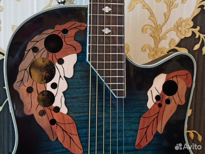 Электро акустика гитара crusader CR-41(Ovation )