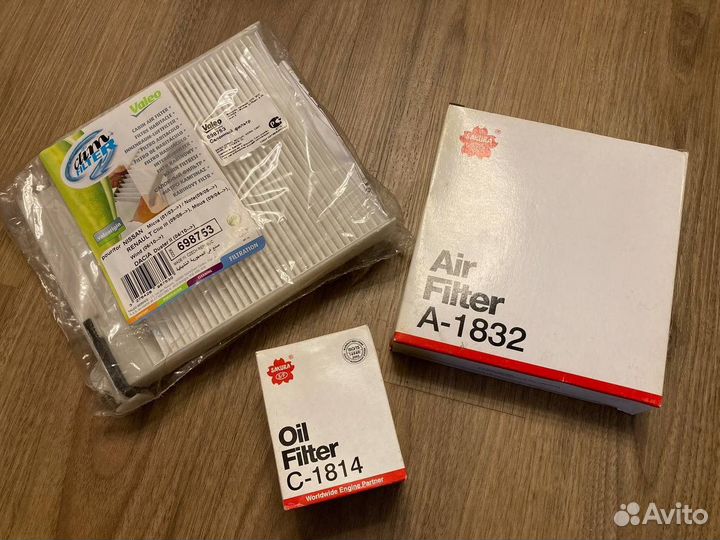 Фильтры для Nissan Micra/March 2002-2010 (K12)