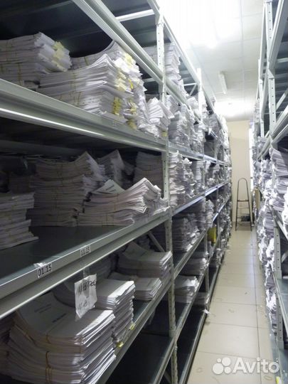 Стеллажи среднегрузовые