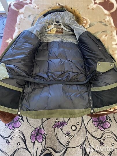 Куртка пуховик мужская