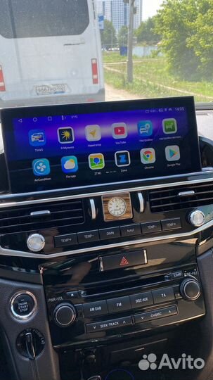 Магнитола Toyota LC 200 8-15