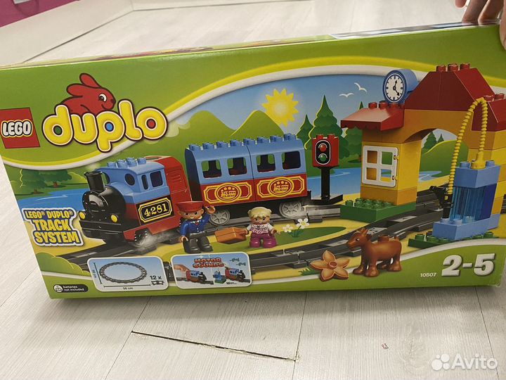 Конструктор lego duplo 10507 Мой первый поезд