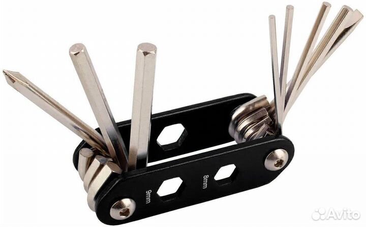 Мультитул STS BC-BT833G,11 предметов черный Vol219