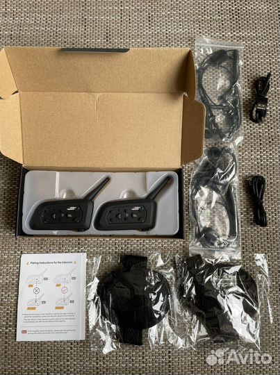 Вело рация 2 шт, 1000 м, новые