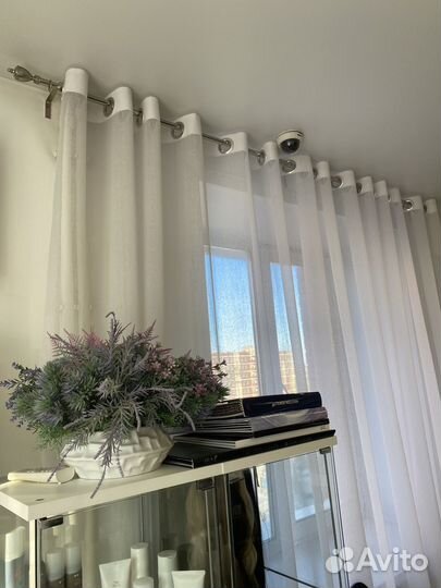 Карниз и гардина,раздельно или вместе