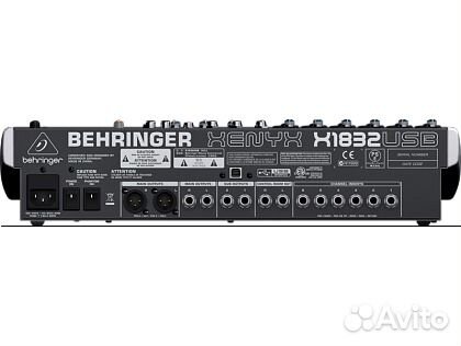 Микшерный пульт behringer X1832USB