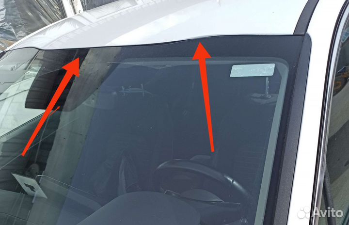 Уплотнитель лобового стекла kia k5 верхний