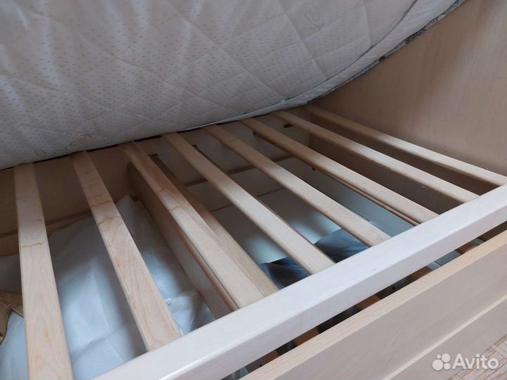 Детская кроватка трансформер с маятником