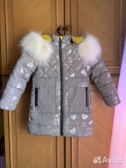Пуховик для девочки