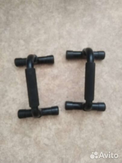 Упоры для отжиманий и ролик для пресса