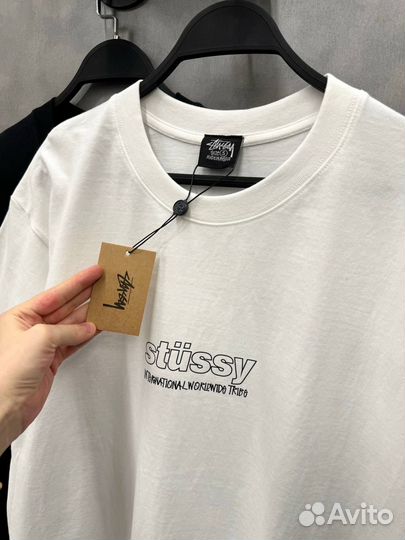 Stussy футболка оверсайз унисекс (хит сезона)