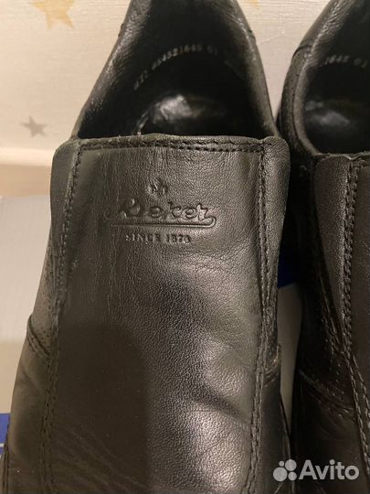 Кожаные туфли rieker мужские