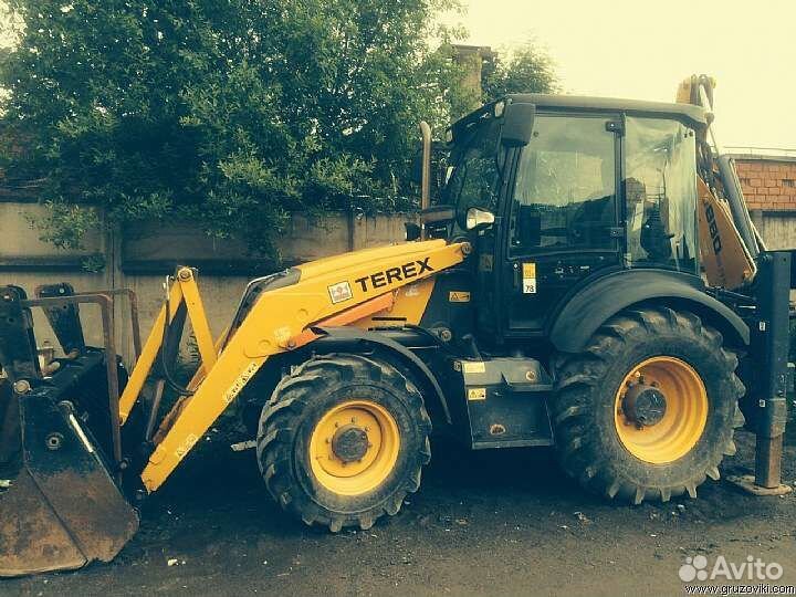 Услуги экскаватора погрузчика terrex 880
