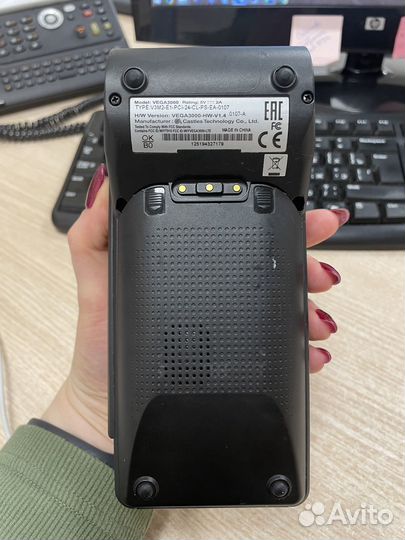 Б/У терминал Castles Vega3000