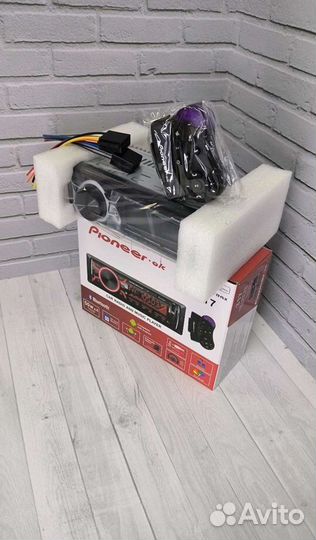 Магнитола Pioneer 317 новая (Bluetooth, USB, AUX)