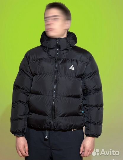 Мужской пуховик nike acg