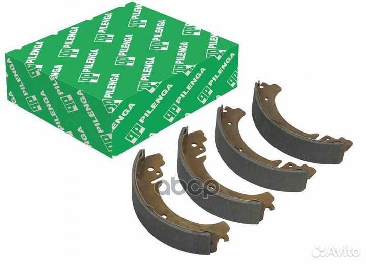 Колодки тормозные барабанные bs-t1001 pilenga