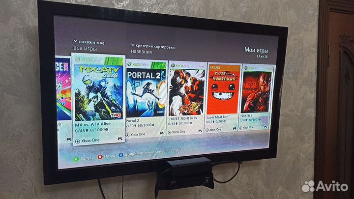 Xbox 360 e 20 игр + kinect