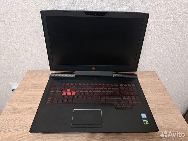 Игровой ноутбук HP omen 17